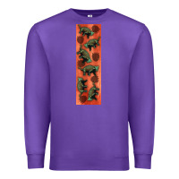 Purple dinosaur ankylosaurus pen wrap Premium Sweatshirt - Artiststas