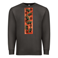 Smoke dinosaur ankylosaurus pen wrap Premium Sweatshirt - Artiststas