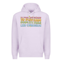 Lilac to those accustomed to privilege Premium Hoodie - MaliasSmallBusiness