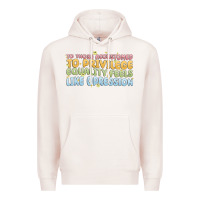 Pale Pink to those accustomed to privilege Premium Hoodie - MaliasSmallBusiness