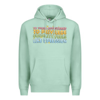 Seafoam to those accustomed to privilege Premium Hoodie - MaliasSmallBusiness
