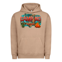 Pigment Burro camping vibes Urban Hoodie - NancyCooperArtShop