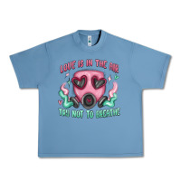 Pebble Blue love is in the air Urban Heavy Tee - MaliasSmallBusiness