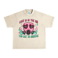 Sandshell love is in the air Urban Heavy Tee - MaliasSmallBusiness