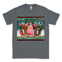 Charcoal Heather joy pig Classic Tee - RanaPortraitStore