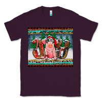 Plum joy pig Classic Tee - RanaPortraitStore