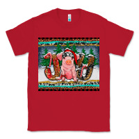 Red joy pig Classic Tee - RanaPortraitStore