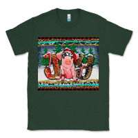 Sports Green joy pig Classic Tee - RanaPortraitStore