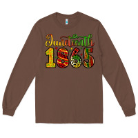 Chestnut juneteenth 1865 Long Sleeve Tee - Zillion Design Studio