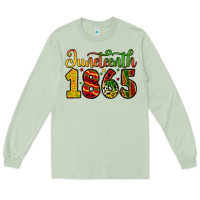 Matcha juneteenth 1865 Long Sleeve Tee - Zillion Design Studio
