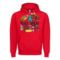 Red taco bout great students Zipper Hoodie - CTS Tumbler Store