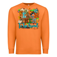 Carrot teach them to be kind with pumpkins and fall Premium Sweatshirt - AdoDesignShop