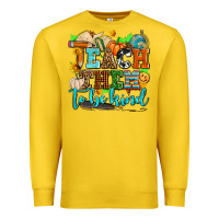 Lemon teach them to be kind with pumpkins and fall Premium Sweatshirt - AdoDesignShop