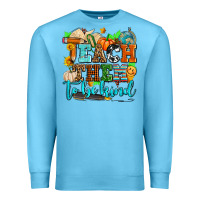 Ocean Blue teach them to be kind with pumpkins and fall Premium Sweatshirt - AdoDesignShop
