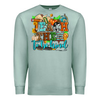 Seafoam teach them to be kind with pumpkins and fall Premium Sweatshirt - AdoDesignShop