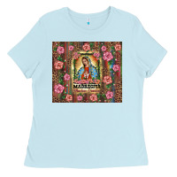 Baby Blue madrecita muchas gracias Ladies Tee - BarkalooDesign