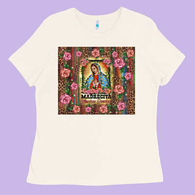 Madrecita Muchas Gracias Ladies Tee Designed By Barkaloodesign