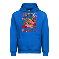 Cobalt tacos are my valentine Urban Hoodie - NancyCooperArtShop
