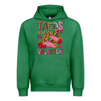 Emerald tacos are my valentine Urban Hoodie - NancyCooperArtShop