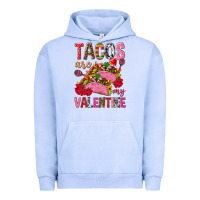 Pigment Grape Ice tacos are my valentine Urban Hoodie - NancyCooperArtShop