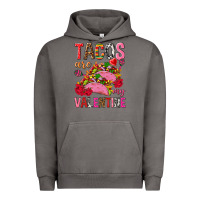 Pigment Tornado tacos are my valentine Urban Hoodie - NancyCooperArtShop