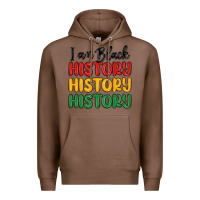 Chestnut i am black history Premium Hoodie - MaliasSmallBusiness