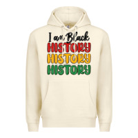 Sandshell i am black history Premium Hoodie - MaliasSmallBusiness