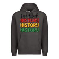 Smoke i am black history Premium Hoodie - MaliasSmallBusiness