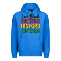 True Royal i am black history Premium Hoodie - MaliasSmallBusiness