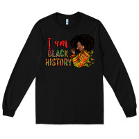Black i am black history Long Sleeve Tee - Zillion Design Studio