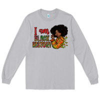 Moon Dust i am black history Long Sleeve Tee - Zillion Design Studio