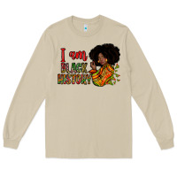 Mushroom i am black history Long Sleeve Tee - Zillion Design Studio