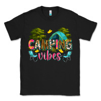 Black camping vibes Classic Tee - Zillion Design Studio