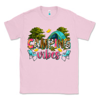 Bubblegum Pink camping vibes Classic Tee - Zillion Design Studio