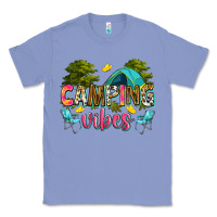 Colony Blue camping vibes Classic Tee - Zillion Design Studio