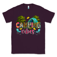 Plum camping vibes Classic Tee - Zillion Design Studio