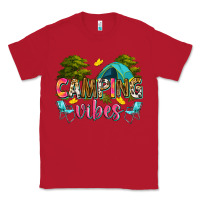 Red camping vibes Classic Tee - Zillion Design Studio