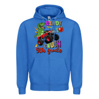 True Royal ready to crush 5th grade Zipper Hoodie - Zillion Design Studio