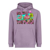Go With The Flow Heavyweight Hoodie | Teevron