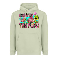 Matcha go with the flow Heavyweight Hoodie - AdoDesignShop