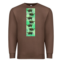 Chestnut dinosaur ankylosaurus pen wrap Premium Sweatshirt - Artiststas