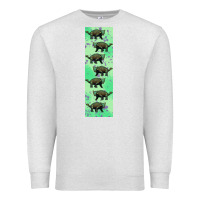 Oatmeal Heather dinosaur ankylosaurus pen wrap Premium Sweatshirt - Artiststas