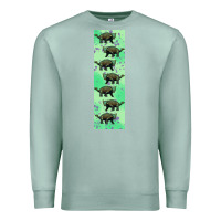 Seafoam dinosaur ankylosaurus pen wrap Premium Sweatshirt - Artiststas