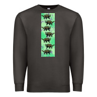 Smoke dinosaur ankylosaurus pen wrap Premium Sweatshirt - Artiststas