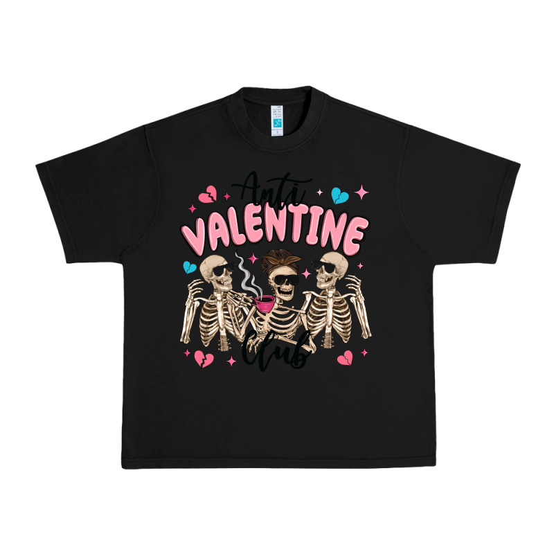 Anti Valentine Club Urban Heavy Tee by MaliasSmallBusiness | Teevron