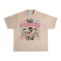 French Oak anti valentine club Urban Heavy Tee - MaliasSmallBusiness