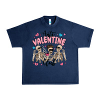 Navy anti valentine club Urban Heavy Tee - MaliasSmallBusiness