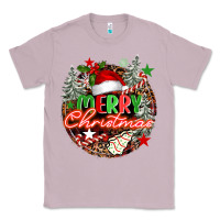 Lilac Merry christmas Classic Tee - FaDigitalArtStudio