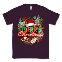 Plum Merry christmas Classic Tee - FaDigitalArtStudio