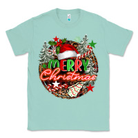 Seafoam Merry christmas Classic Tee - FaDigitalArtStudio